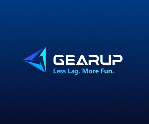 GearUP vendor banner: product logo card